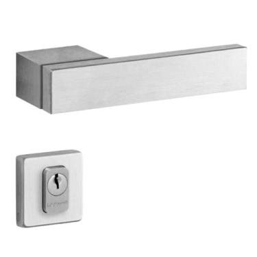 Imagem de Fechadura Conceito Duda Externa 55mm Alumínio Anodizado Natural Lockwe