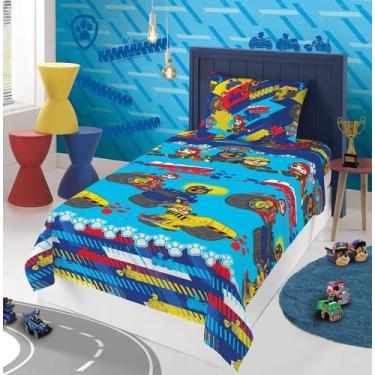 Imagem de Jogo de Cama Lençol Solteiro Infantil Patrulha Canina 2 Peças - Lepper