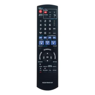 Imagem de N2QAYB000197 Combo gravador de DVD/VHS Controle remoto compatível com gravador de DVD Panasonic DMR-EZ48 DMR-EZ485 DMR-EZ37V DVD-RV26 DMR-EZ48V DMR-EZ485V DMR-EZ48VK DMR-EZ485VK DMR-EZ485VK