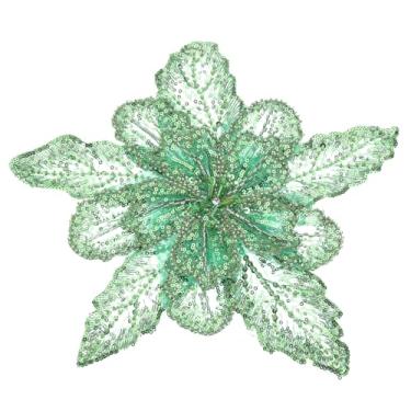 Imagem de PATIKIL Aplique de strass feito à mão, remendos de renda de flores com contas de lantejoulas costurados em apliques de renda com contas de cristal para vestidos de casamento, artesanato, roupas DIY,