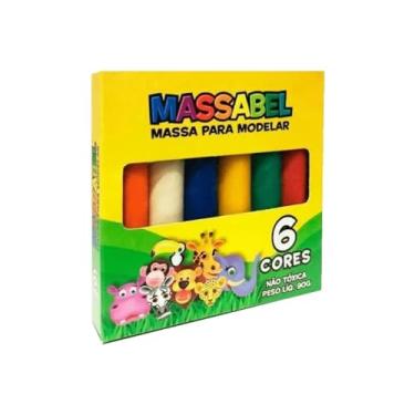 Imagem de Massa para modelar - 6 cores