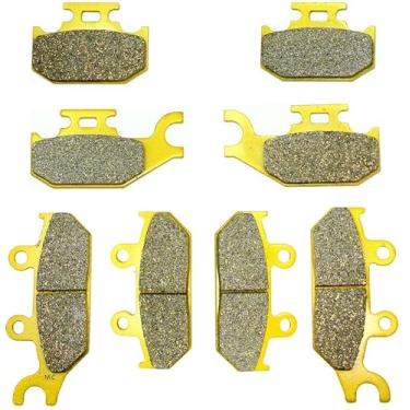 Imagem de Master Chen Pastilhas de freio dianteiras traseiras para Can-Am Commander Max 1000 DPS/XT/LTD 2014-2020 - Commander Max 800R/1000R 2018-2020 - Maverick 1000 MAX 1000 2014-2015 FA642 FA6455 FA307 FA317