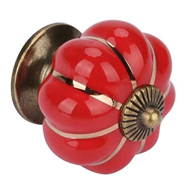 Imagem de Maçaneta de Porta Em Forma de Abóbora – Decoração de Colheita Festiva para Casa, Linda Maçaneta de Gabinete Com Tema de Outono, Perfeita para Decoração de Casa de Halloween ou