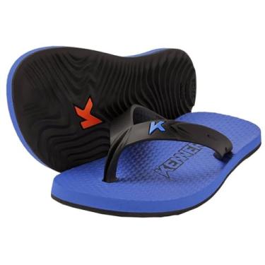 Imagem de Chinelo Kenner Summer Kids Original Sandália Infantil DZM03 Cor:Azul;Tamanho:33