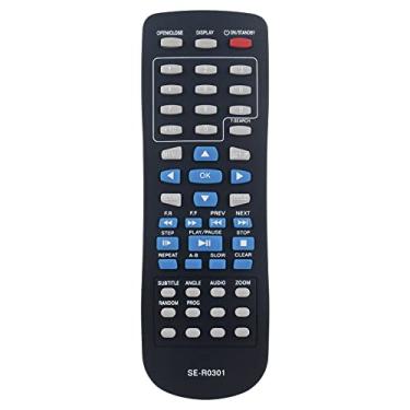 Imagem de SE-R0301 Suporte de controle remoto de substituição para Toshiba DVD Player SD-4100KU SD-4200KU SD-4100KU2 SD-4100 SD-4200 SDK790KU SD-4300 SD4300KU SD3300 SD4200KC SD3300KC KU SD-KK 780 SD-K780KU
