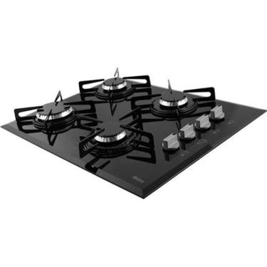 Imagem de Cooktop À Gás Aço E Metal Philco Cook - Preto - 110V/220V
