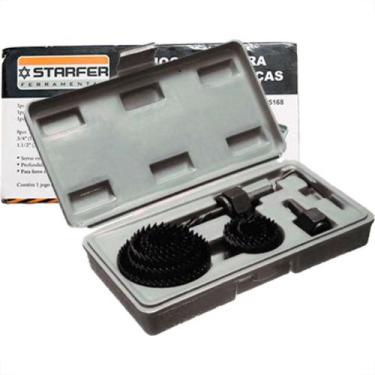 Imagem de Kit Serra Copo Starfer C/11Pc