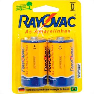Imagem de Pilha Rayovac Amarela. Grande C/2