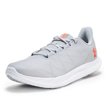 Imagem de Under Armour Tênis masculino Charged Speed Swift, (011) Cinza moderno/Cinza moderno/Vermelho Ares, 39