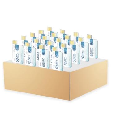 Imagem de Tzone 50 Pacotes De Registrador De Temperatura De Uso Único Registrador De Dados Registrador De Temperatura Usb Com Relatório Em Pdf, Termômetro Descartável Gravando 60 Dias Registrador De Freezer