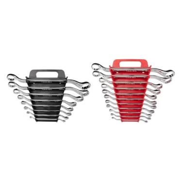 Imagem de TEKTON Conjunto de chaves de extremidade de caixa com deslocamento de 45 graus, 19 peças (1/4-1-1/4", 6-32 mm) - Suporte | WBE91302