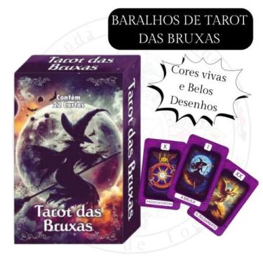 Imagem de Tarot das Bruxas Baralho com 22 Cartas e Manual - Baralhos Personaliza