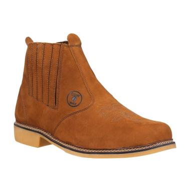 Imagem de Botina Masculina Cow Way Nobuck Bico Quadrado 35316