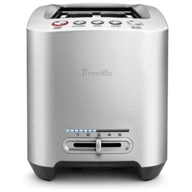 Imagem de Torradeira Elétrica com 2 Fatias 900W, Aço Inoxidável, 110v, BREVILLE BTA820XL, Prateado