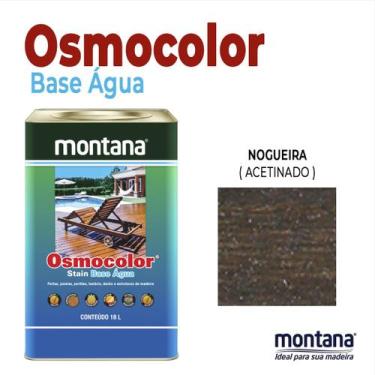 Imagem de Osmocolor Stain Preservativo Acetinado 18L Montana - Proteção para Mad