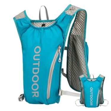 Imagem de Mochila de água, colete de água corrente | Mochila de hidratação de búfalo de água 5L,Bolsa de ciclismo ajustável de tiras