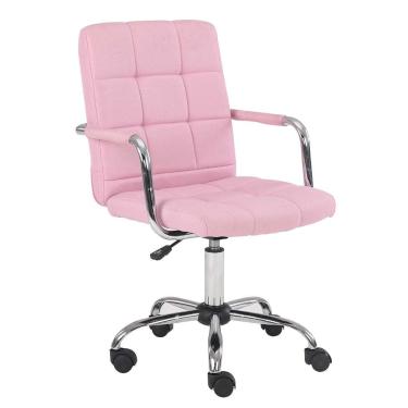 Imagem de Cadeira de Escritório Secretária Giratória Fitz Rosa