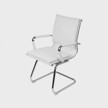 Imagem de Cadeira Para Escritorio Interlocutor Italiano Estofada Em Corino 3304