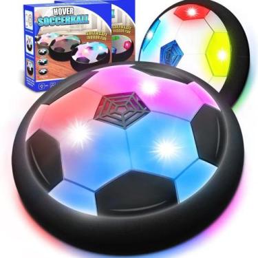 Imagem de Bola Flutuante KIT 2 UNID Hover Ball Futebol Led Hoverball Criança Luz