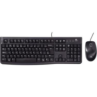 Imagem de Kit Teclado E Mouse Logitech Usb 1000Dpis - Preto