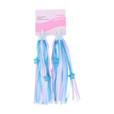 Imagem de Aymzbd 2 peças Bicicleta guia Taxel de garra de bicicleta borla colorida borlas coloridas para bicicletas de bicicleta de bicicleta Biciclas garras borras, Azul