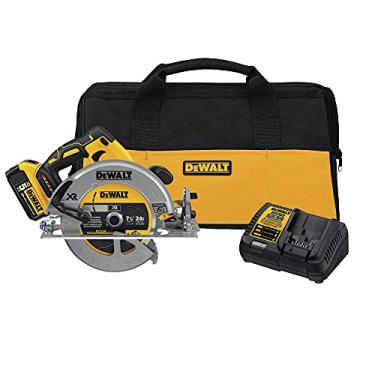 Imagem de DEWALT 20V MAX* Serra circular sem fio de 7-1/4 polegadas com kit de freio (DCS570P1)