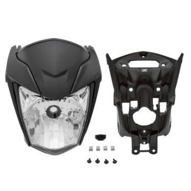 Imagem de Kit Frente Completa Farol Aranha Honda Cg Titan 160 2022 A 2024 Todas Cores(Preto Brilhante)