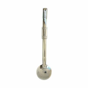 Imagem de Bomba de Chimarrão e Tereré Aço Inox 24cm Bocal Duplo - Patron