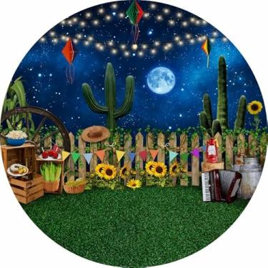 Imagem de Painel Redondo Veste Facil 1,50m Festa Junina (FJN106)