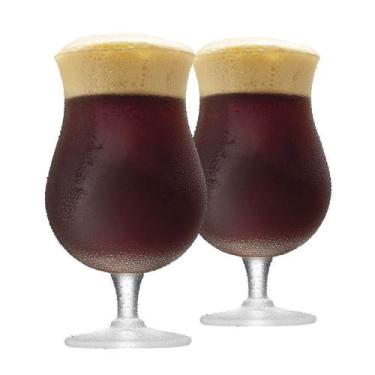 Imagem de Jogo de Taças de Cristal Double Bock para Cerveja 645ml 2pcs Ruvolo