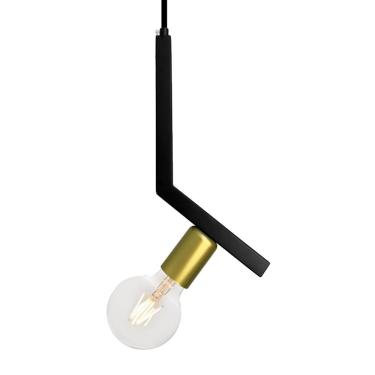 Imagem de Lustre Pendente Lumix Ln1004 Preto E27 Bivolt
