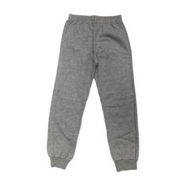 Imagem de Calça Infantil Moletinho Felpado - Wju Jeans, 6, Cinza