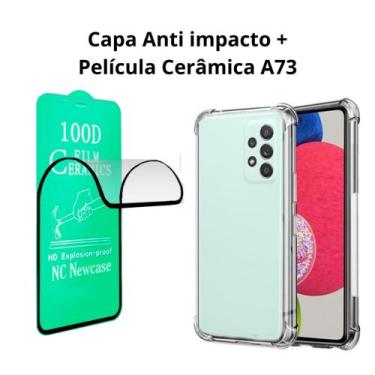 Imagem de Case Capinha + Pelicula Ceramica Samsung Galaxy A73 5g - lxl