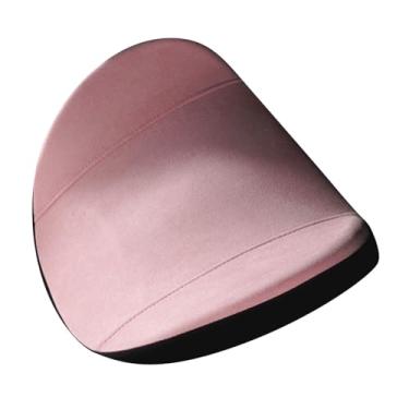 Imagem de Travesseiro Lombar Confortável Com Design Ergonômico para Uso Traseiro e Múltiplos (Suporte lombar rosa)