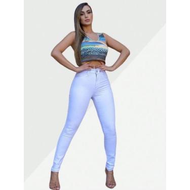 Imagem de Calça Jeans Feminina Com Elastano Tendência Modeladora - PAPAI DO JEAN