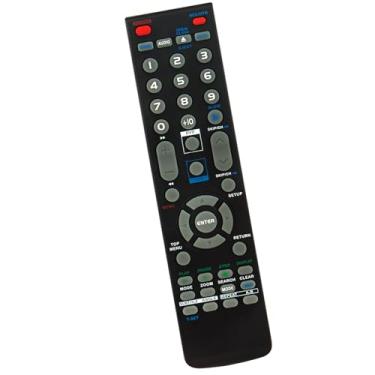Imagem de Controle remoto de substituição NA230UD para Sanyo DVW-7200 SMT-9277 SMT927 DVW7200 DVD e VCR Combo Player 4 cabeças HI-FI VHS