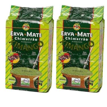 Imagem de 2 Erva Mate Chimarrão XIMANGO NATIVA especial Vácuo 1 Kg