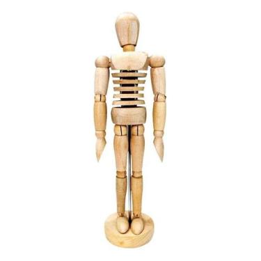 Imagem de Manequim 20cm Flexivel Masculino Sfm081 Sinoart