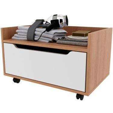 Imagem de Balcão para Gabinete de Banheiro 1 Gaveta com Rodízio - Tecnomobili, A