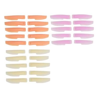 Imagem de Sluffs 15 pares Cílios Curler Pad Silicone Eyelash Perming Curler Maquiagem Ferramentas Reutilizáveis Lash Levantamento Varas para Salão de Beleza Silicone Perming Curler