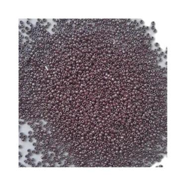 Imagem de Contas de Semente de Vidro Checo 4mm (23 unidades) - Efeito Laca Cozid