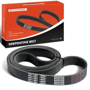 Imagem de A-Premium Correia de reposição serpentina para Ford F-650 F-750 2000-2003 Dodge D250/D350/W250/W350 Pickup 1989-1993, 5.9L 6.0L 7.2L 7.3L 10.8L Diesel