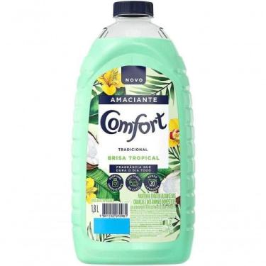 Imagem de Amaciante Comfort De Roupa Brisa Tropical Com Toque De Coco Frasco 1 8