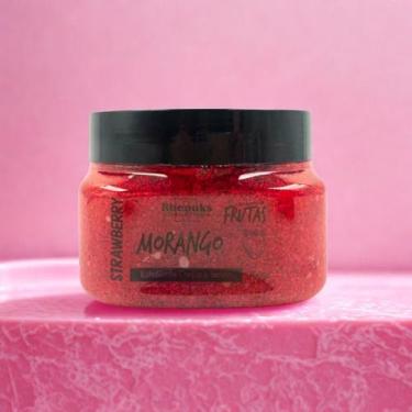 Imagem de Esfoliante Corporal e Facial de Morango Rhenuks 300g