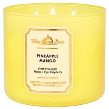 Imagem de Candle Bath and Body Works White Barn 3-Wick 430 ml de abacaxi - Bath 