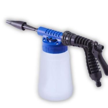 Imagem de Pulverizador de Espuma para Lavagem de Carros com Gatilho, Recipiente para Sabão, Bico de Spray com Controle de Espuma Borrifador A Jato
