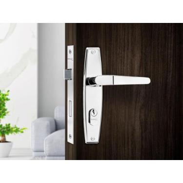 Imagem de Fechadura Externa Fit Mz560 Papaiz Cromado