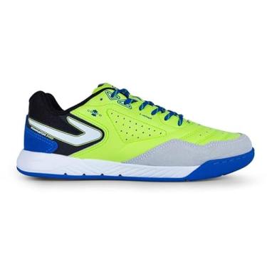 Imagem de Chuteira Topper Dominator Pro V Fsal Verde/Preto/Azul,44