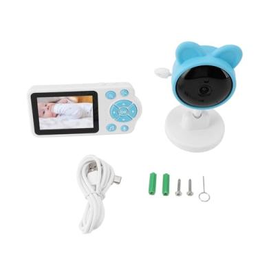 Imagem de Câmera de bebê inteligente Baby Voice Intercom Intercompravamento Night Vision Detecção de grito de alimentação Lembrete Wi -Fi Câmera interna para monitoramento de bebês e