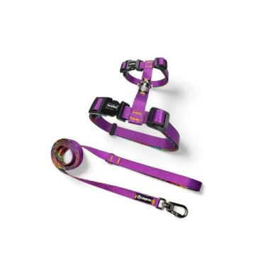 Imagem de Peitoral para Gatos com Guia Lilás - ZoioPirata, Filhote